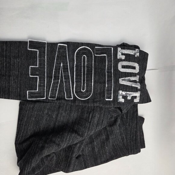 Reflex Women's 1XL NWT Sweat Pants - Sequin "Love" - Picture 2 of 3